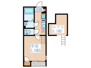 フル－リ－ルの物件間取画像